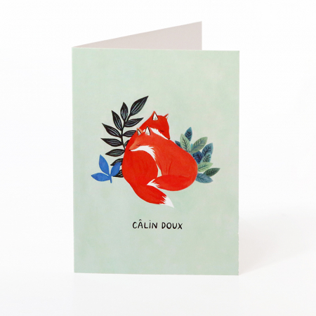 Greeting Card “Câlin doux”