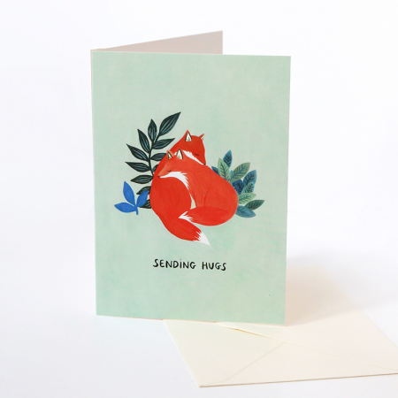 Greeting Card “Sending Hugs” 2