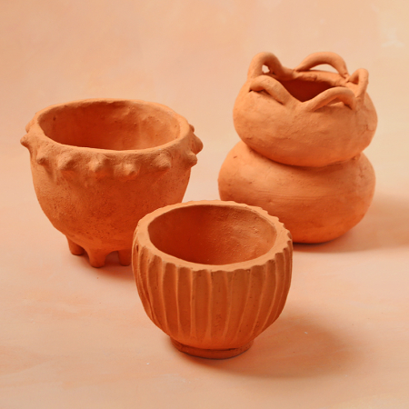 Workshop “Terracotta Flower Pots” in...