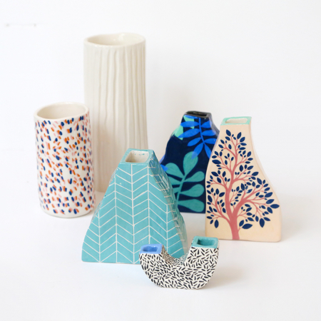 Workshop “large geometric vases” in...