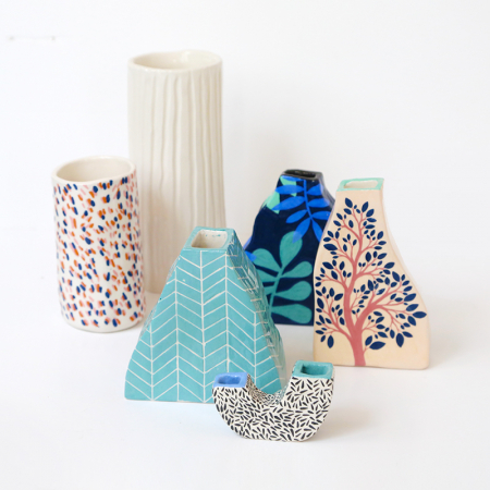 Workshop “Large geometric vases” in...