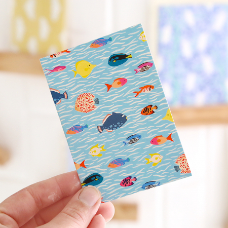 Mini Greeting Card “Under the sea"