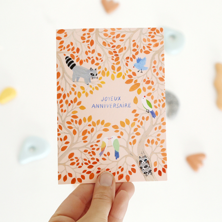 Carte "Joyeux anniversaire"...