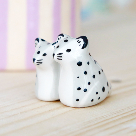 Snow leopards in love - Limited edition