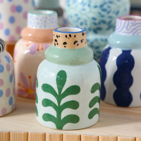 Vase “Palm Leaf" 2