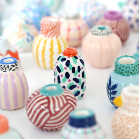 Workshop “mini vases” in...