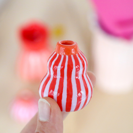 Mini Vase Mama - Rayures 2