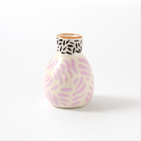 Mini Vase - Danse mauve 2