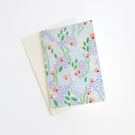 Mini Carte "Rivière de fleurs" 2