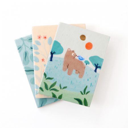 Mini tableau - L'ours et... 2