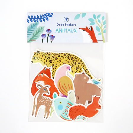 7 Stickers - Animals