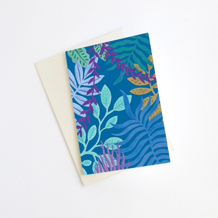 Mini Greeting Card “Blue... 2