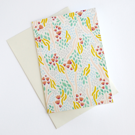 Carte "Prairie de fleurs" 2