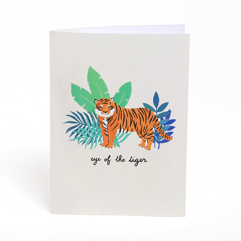 Carte "Eye of the tiger"