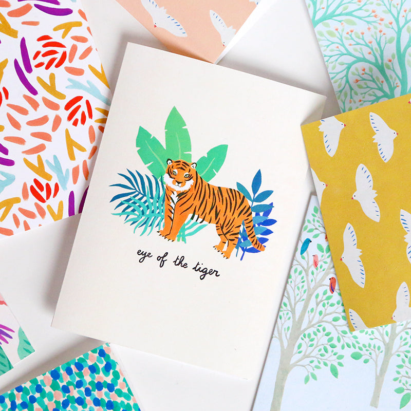 Carte "Eye of the tiger"