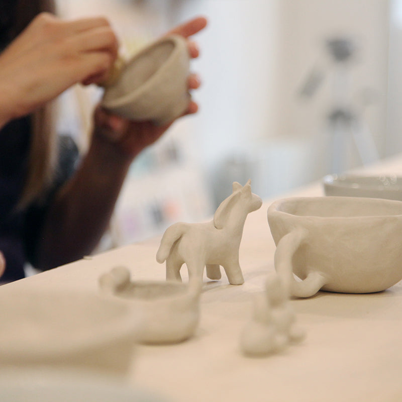 Custom workshop "introduction to ceramics" - trio session