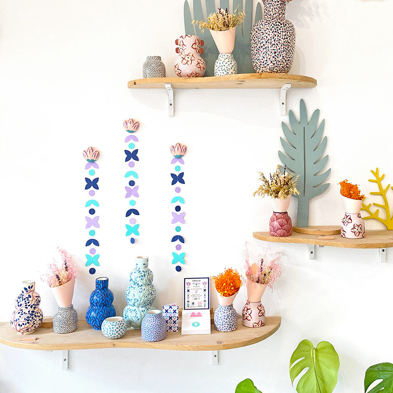 Maison Ribambelle x Dodo - Décoration murale Crocus