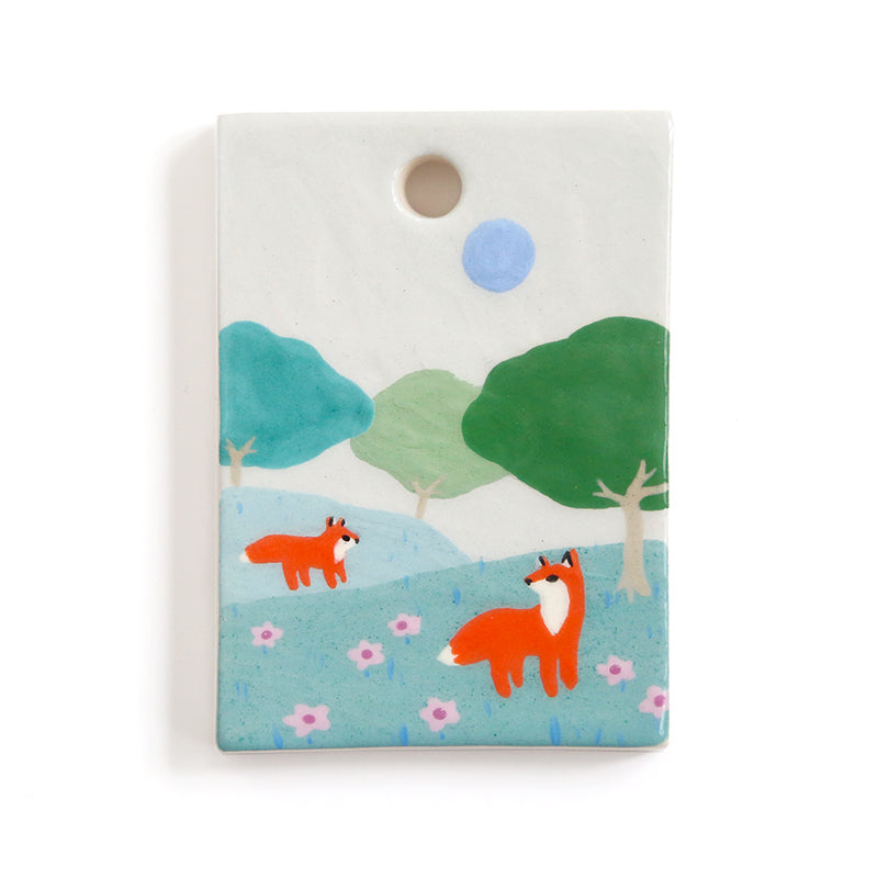 Mini painting - Foxes