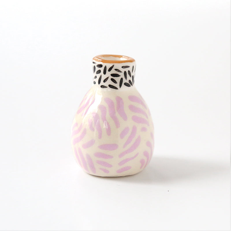 Mini Vase - Light purple dance
