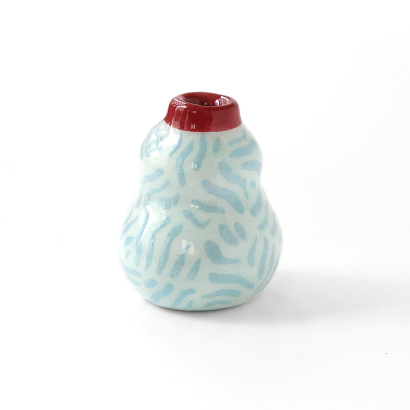 Mini Mama Vase - Aqua