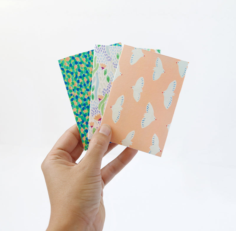 Mini Card "River of flowers"