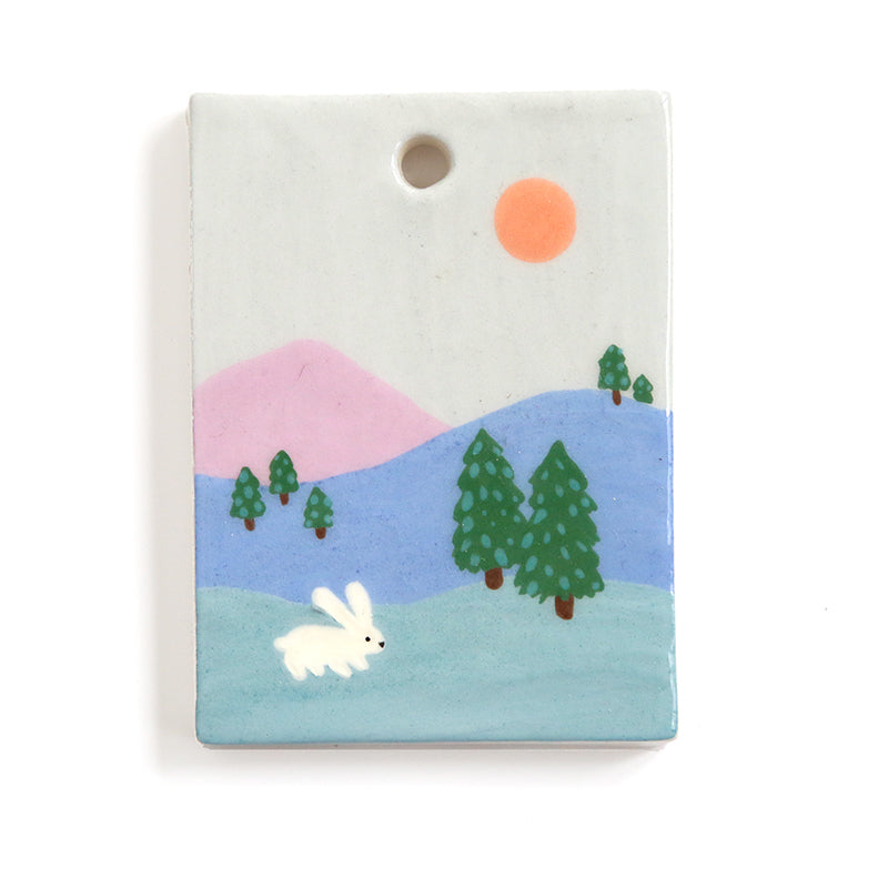 Mini painting - The bear and the bird