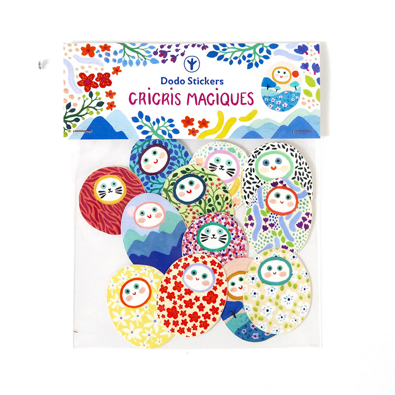 12 Stickers - Grigris Magiques