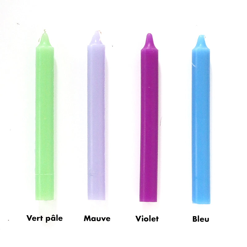 Colored candles