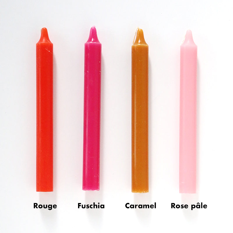 Colored candles