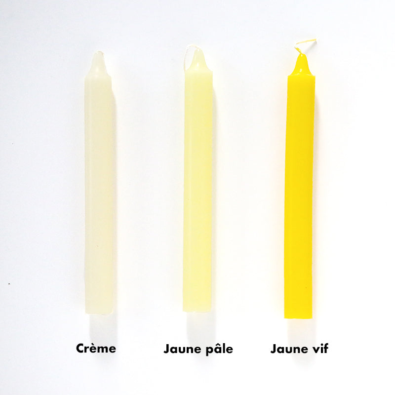 Colored candles