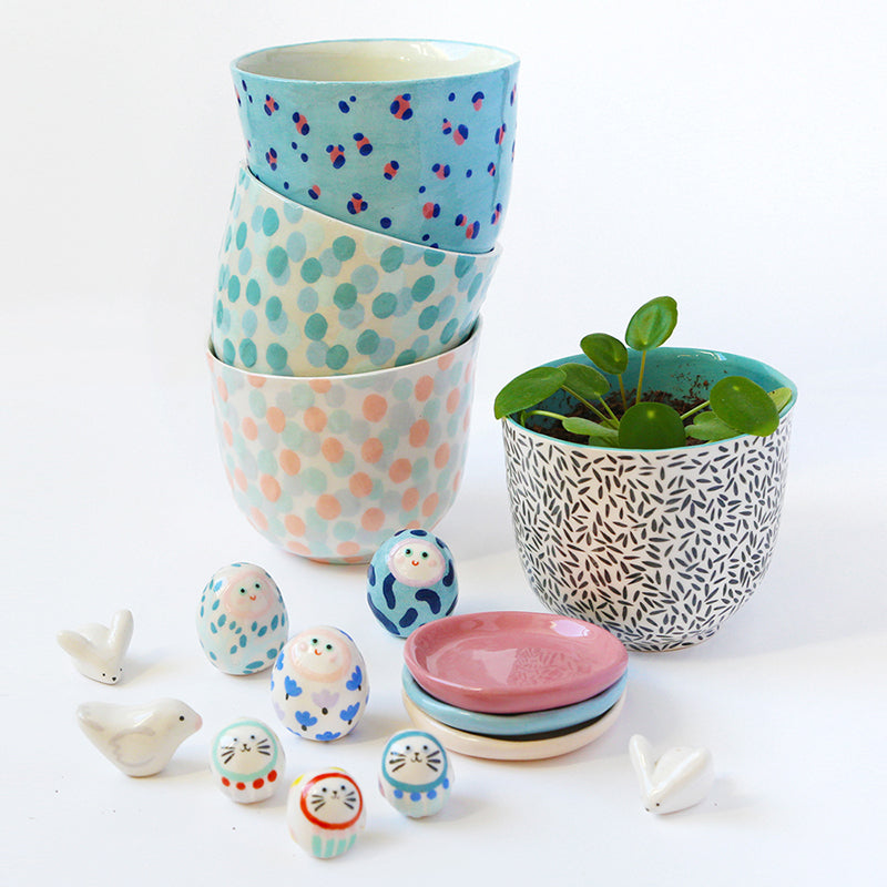 "Basmati" pot + matching plate